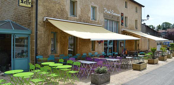 Auberge de Marville - terrasse